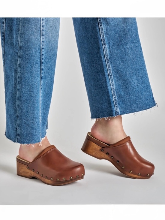 Dansko Shoes - Dansko Andie 
$220 women size 37 US 6-6.5 gently used
Color Tan Calf Mule